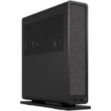 Fractal design ridge black mini tower behuizing (zwart | 2x usb-a | 1x usb-c)