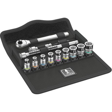 Wera Metall-Knarrensatz 8100sa 12hf 1 4 Toolset (28 Stéck)