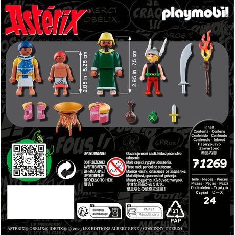 Playmobil Asterix - de vergëfte Kuch vu Plurkis Bauspiller (71269)