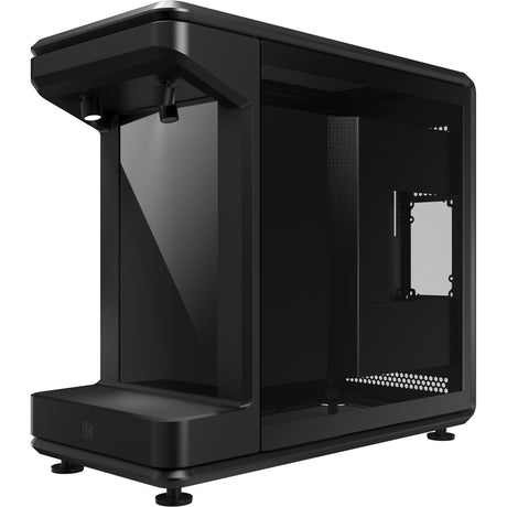 Cooler Master MasterFrame 360 Stage LCD Midi Tower Case (Black | 2x USB-A | 1x USB-C | Tempered Glass)