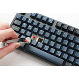 Ducky One 3 Pro, gaming keyboard (black, US layout, Cherry MX2A Speed Silver, RGB LED, double-shot PBT, Quack Mechanics, hot-swap)