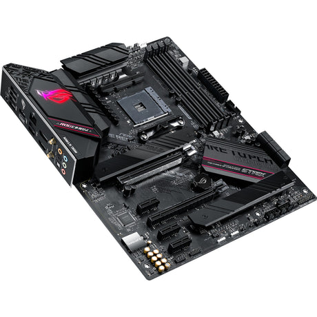 Asus ROG Strix B550-F Gaming Wi-Fi II Socket AM4 moderkort (svart, RAID, GB-LAN, Wi-Fi 6, BT, ljud, ATX)