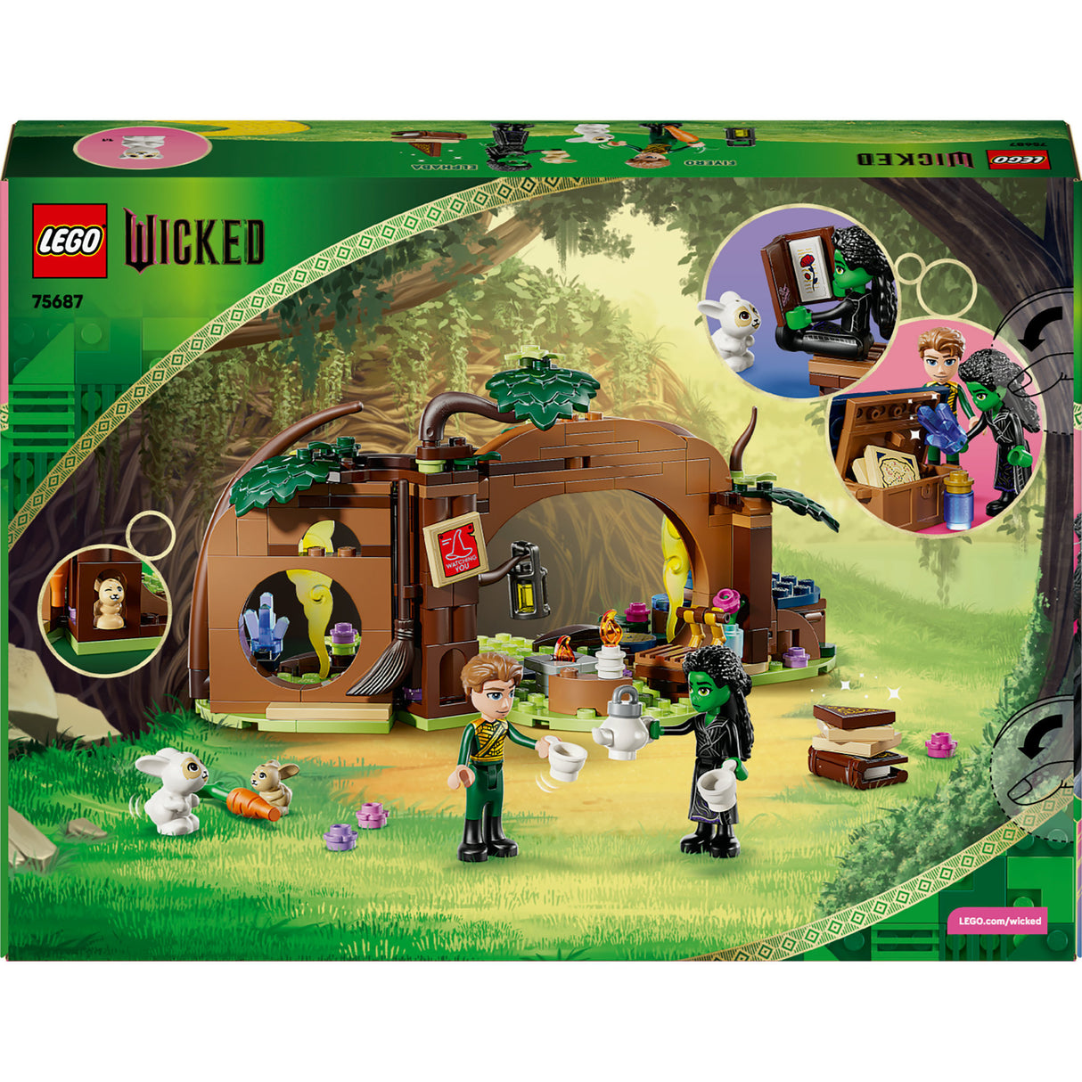 Lego 75687 Wicked Elphaba's Hideout | 2 pcs