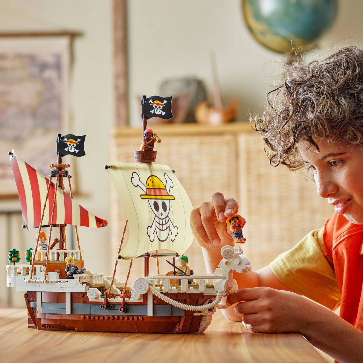 Lego ® Een Stéck d'Pirateschëff geet lëschteg Bauset - 75639