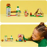 Lego super mario 72040 toad boss campingplass