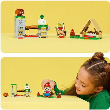 Lego super mario 72040 varangyfőnök kemping