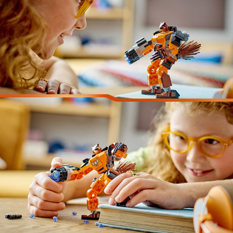 Lego Marvel - Rakéit Mech Panzer Konstruktioun Spillsaachen (76243)