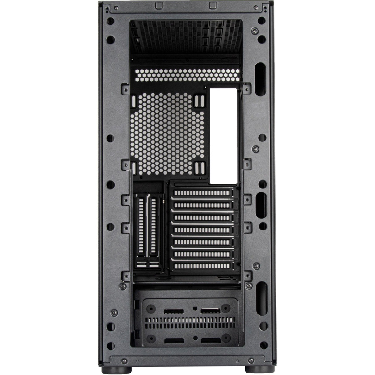 Silverstone SST-SED1-B Midi Tower Chassis (Black | 2x USB-A | 1x USB-C)