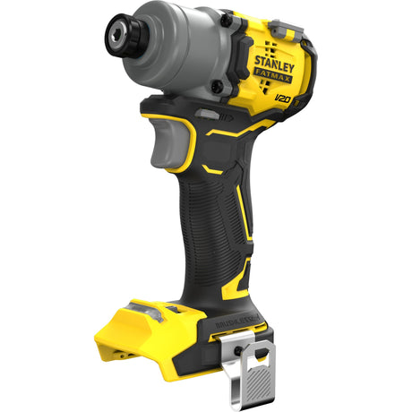Stanley fatmax v20 18v brushless impact screwdriver (yellow black, battery and charger not included)