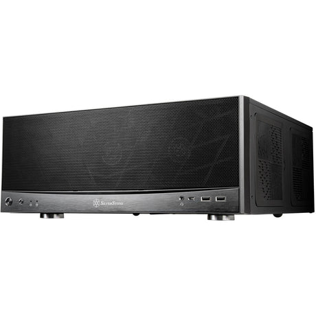 Silverstone SST-GD11B HTPC ház (fekete | 2x USB-A | 1x USB-C)
