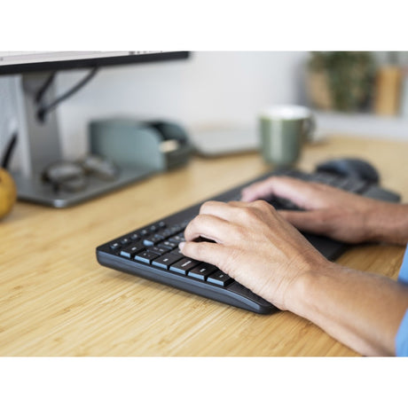 Trust trezo confort ensemble clavier et souris sans fil ensemble de bureau (noir, disposition américaine (qwerty), 100%)