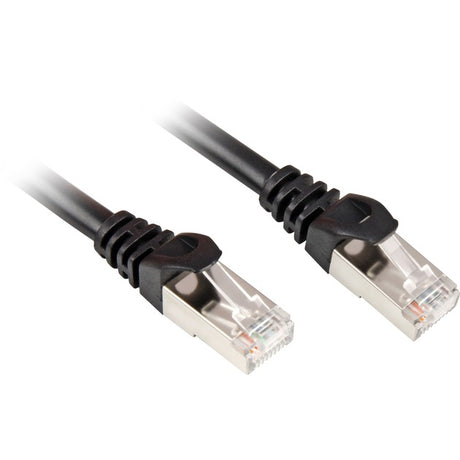 Sharkoon sieťový kábel SFTP, RJ-45 s Cat.6 (čierny, 3 metre)