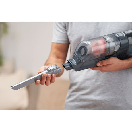 Black+Decker BHFEA18D1-QW 18V 2.0Ah 2-in-1 Stick Vacuum with Removable Battery (18V 2.0Ah Battery and Charger Included)