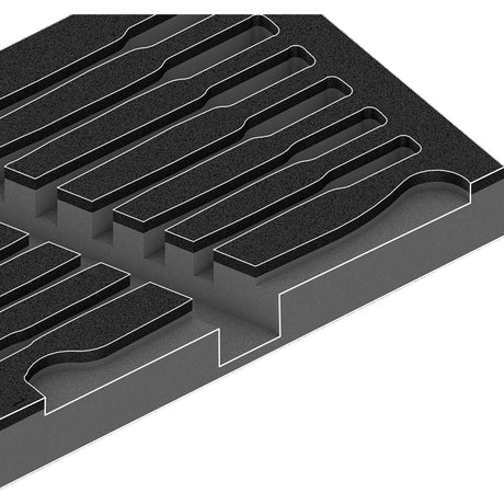 Wera self-setting spanner 6000 Joker Set 1 tool set (black grey, combination ratchet wrench set, in foam insert for workshop trolley)