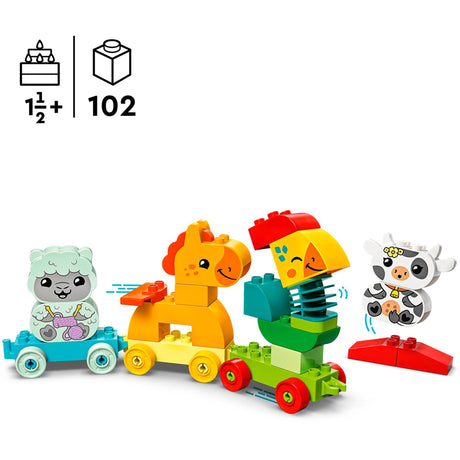Lego duplo mo chéad traein ainmhithe 10412