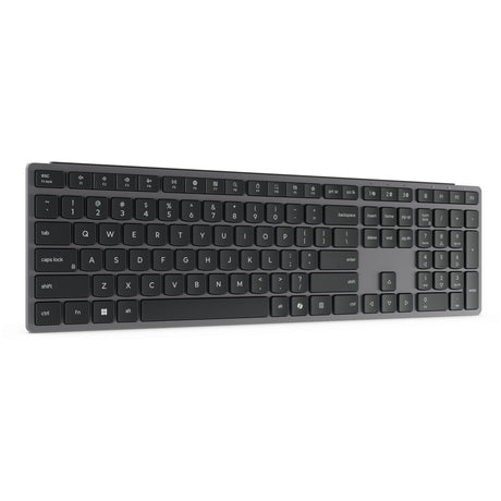 Lenovo 700 Modern Multi-Device Wireless Keyboard-US Euro103P Desktop Set (Grey, 100%, 2.4 GHz, Bluetooth)