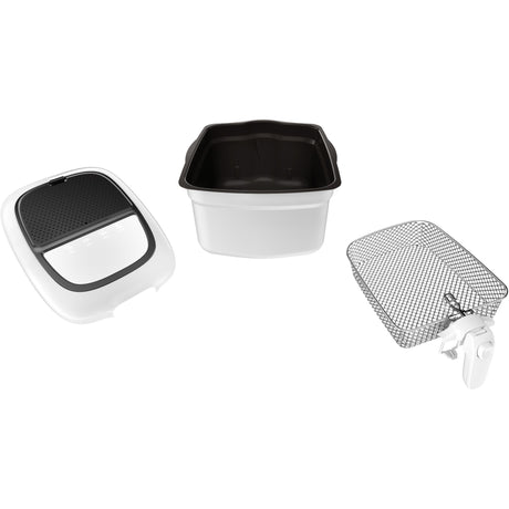Tefal Super Uno FR3140 Deep Fryer (White, Black, 2.2 Liters)
