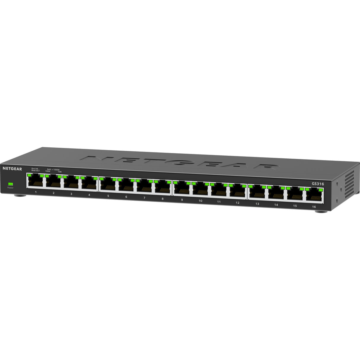 Netgear gs316v3 switch (black)