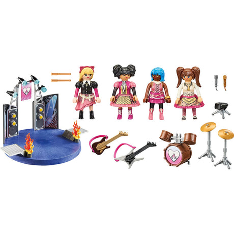 Saol na cathrach Playmobil - bréagán tógála bonn (71042)