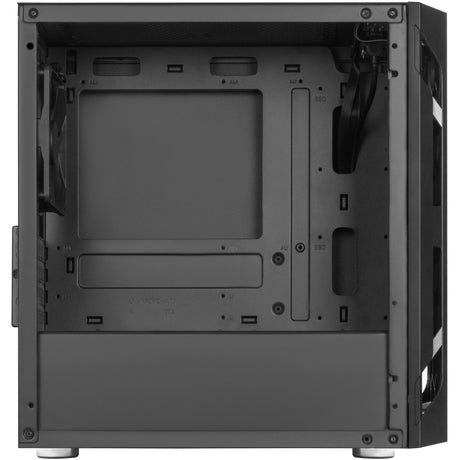Silverstone SST-FAH1MB-G Midi Tower Case (Black | 3x USB-A | Tempered Glass)