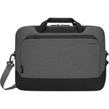 Targus Cypress 15.6” Briefcase with EcoSmart Laptop Bag (Grey)