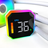 Montech Hyperflow Digital 360 Liquid Cooler (White)