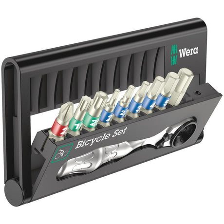Wera bicycle set 9, 10-piece tool set