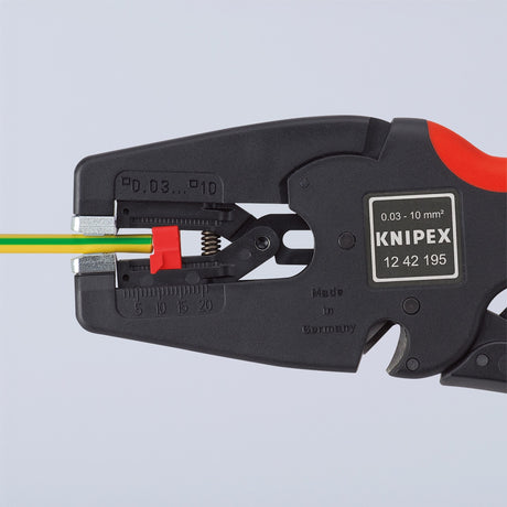 Knipex Multistrip 10 Automatic Wire Stripper 1242195 (black red)