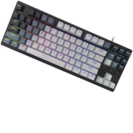 Lorgar Azart 514TKL, gaming keyboard (white, US layout, Lorgar Dream, TKL, RGB)