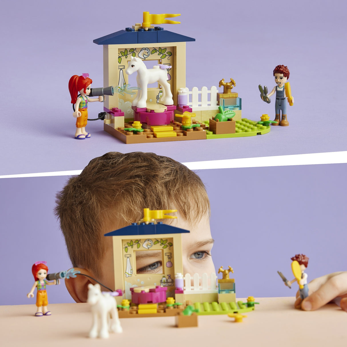 LEGO Friends - Pony-Washing Stable Building Toy (41696)