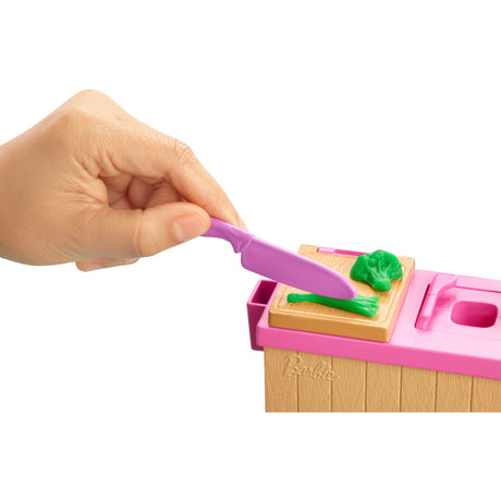 Barbie Nuddelen Bar Spillset a Popp