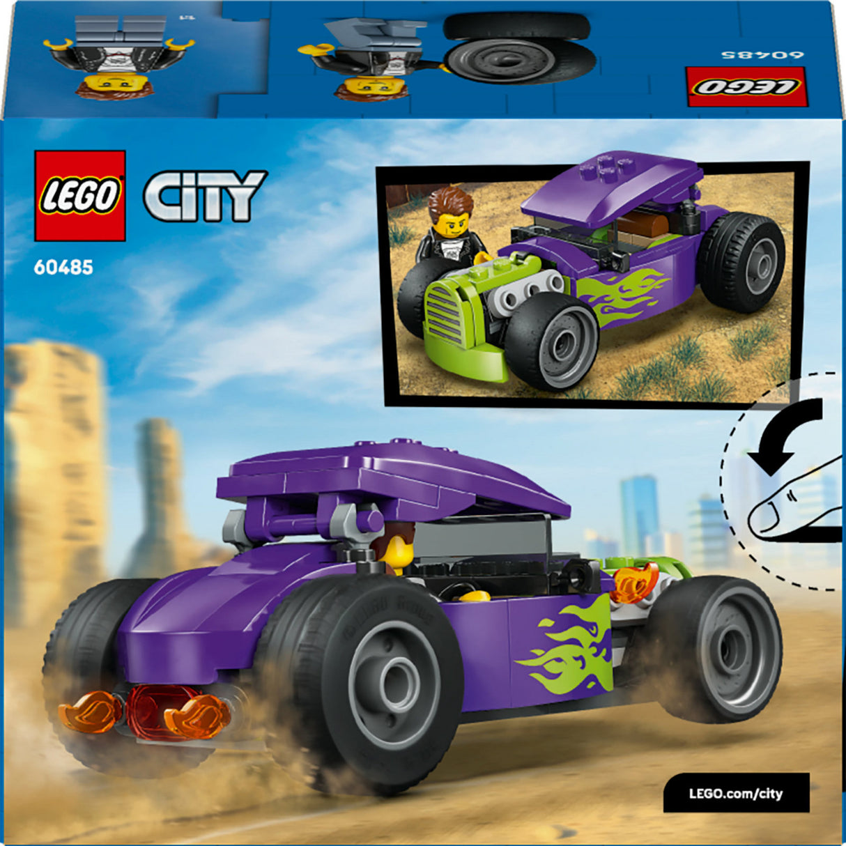 Slat te lego cathrach 60485