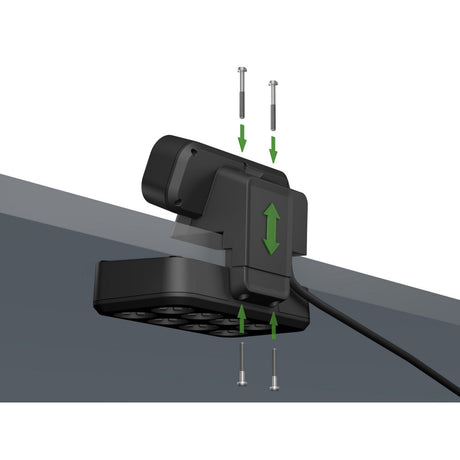 Brennerstuhl estilo Duplex Socket mat Schalter an Iwwerspannungsschutz Socket (schwaarz Sëlwer, 2x Slot fir Keystone Moduler)