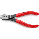 Knipex 74 01 140 galios šoninio pjovimo replės poliruotas plastikas 140mm