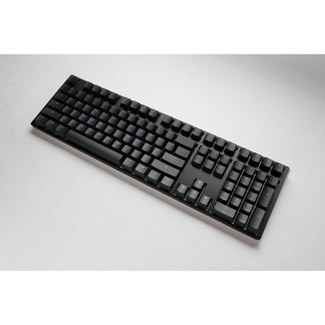 Ducky One 3 klassische mechanische RGB-Tastatur (Schwarz, US-Layout (QWERTY), Cherry MX Brown, 100 %, RGB-LED, Double-Shot-PBT, Hot-Swap-fähig, Quack-Mechanik)