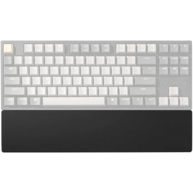 Keychron Silicone Palm Rest for K8 K8 Pro K8 Max C1 C1 Pro L4 Wrist Rest (Black)