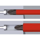 Wiha screwdriver with bit magazine liftup electric (red yellow, 7-piece)