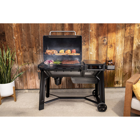 Traeger woodridge pellet barbecue (black, wifire)