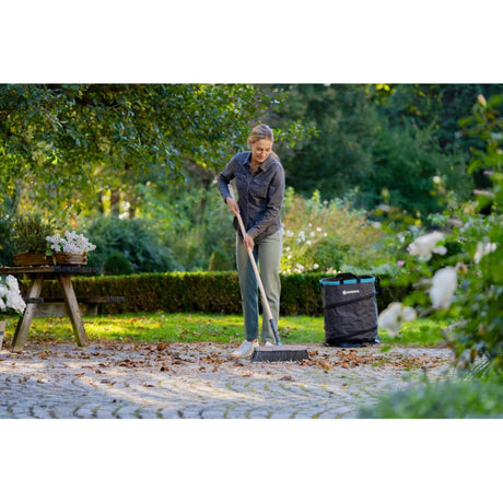 Gardena pureline street broom FSC 100% (wood color black, 17311-20)