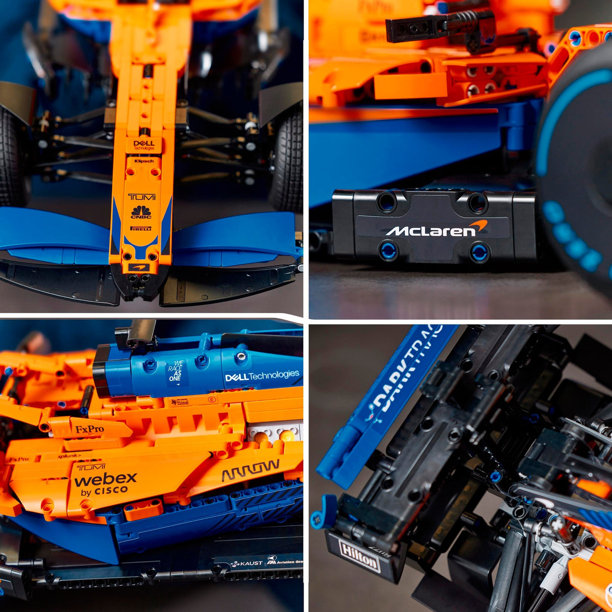 Lego technic mclaren formula 1 2022 sada závodního auta pro dospělé - 42141