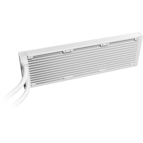 Roueg sinn! Liichtschleife 360 argb Waasserkühlung (wäiss, 4 Pin pwm Fan Connector)
