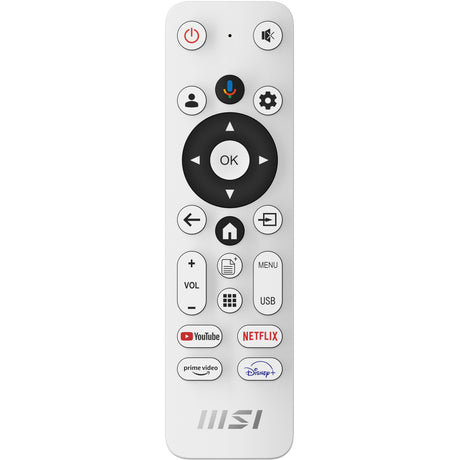 Msi modern md272upsw 27 4k uhd monitor (white, hdmi, displayport, 2x usb-a, usb-c, wi-fi 5, bt, rj-45)
