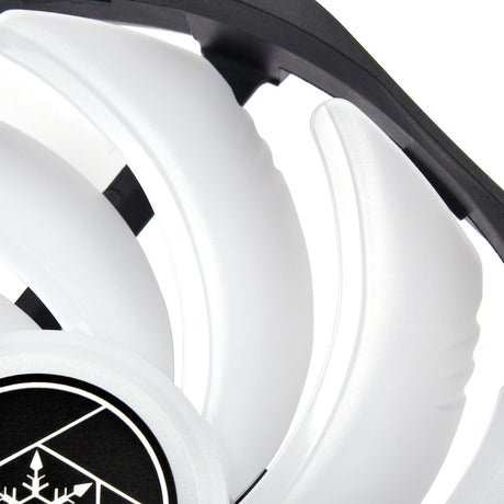 Ventilátor Silverstone air blazer 120r rgb (černý, 120 x 25 x 120 mm, pwm)