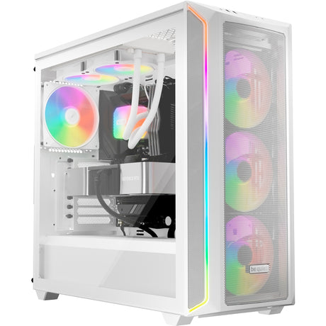Roueg sinn! Light wings lx pwm High-Speed rgb Case Fans (wäiss, 3 Stéck, 120 x 120 x 25 mm)