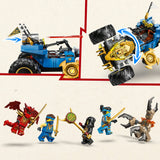 Lego ninjago 71856 carro transformador de jay