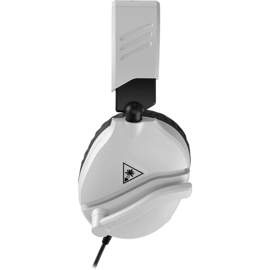 Turtle Beach Ear Force Recon 70P White (2024) Over-Ear Gaming Headset (White, PS4, PS5, Xbox Series X|S, Xbox One, Switch, PC, Mobile)