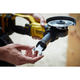 Stanley Fatmax V20 18V Angle Grinder (Yellow and Black, Case, 2x 4.0Ah Batteries and 4A Charger Included)