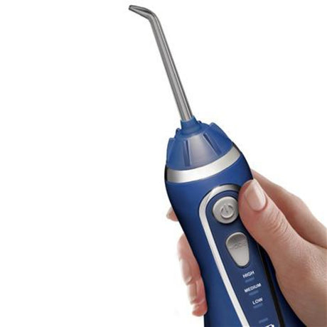 Waterpik WP-583 Cordless Advanced Blue Oral Care (Blue)