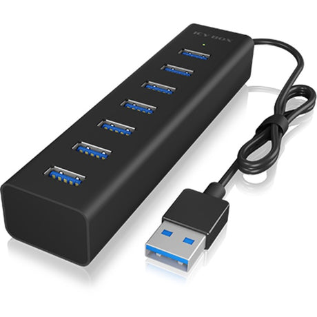 Hub USB Icy Box ib-hub1700-u3 (czarny)