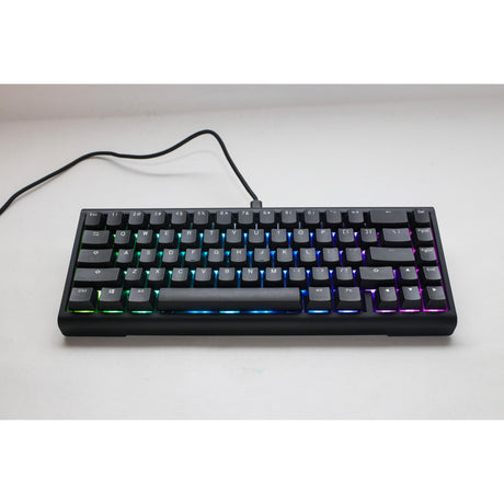 Ducky ProjectD Tinker 65 with QMK VIA RGB mechanical keyboard (black, US layout (QWERTY), Cherry MX Red, 65%, RGB LEDs, double-shot PBT, hot-swappable, gasket mount)